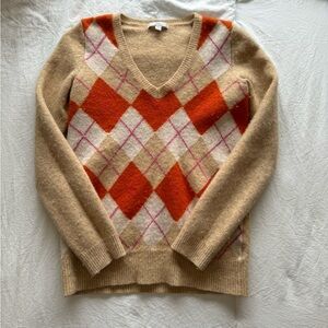 gap argyle sweater